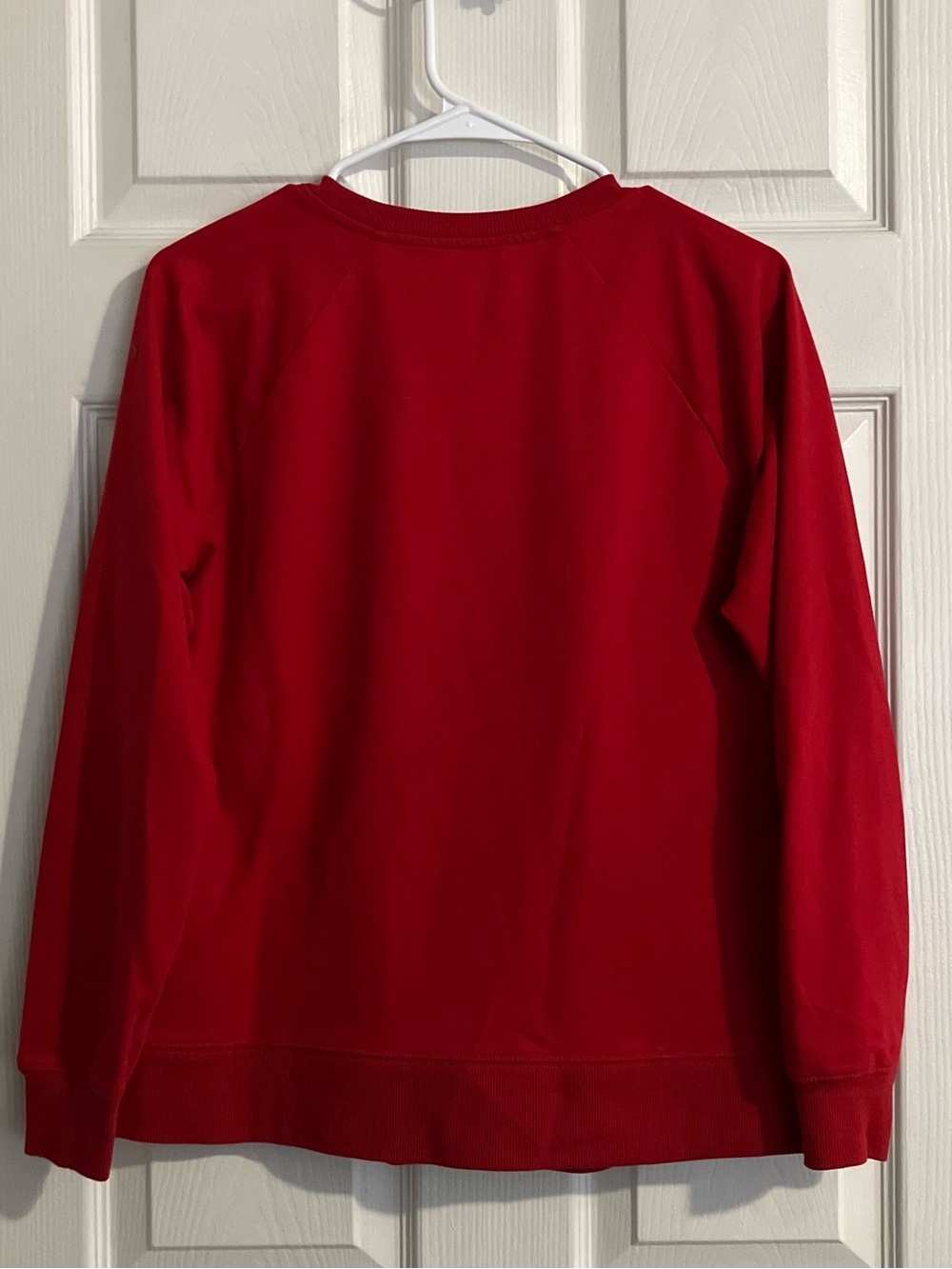 Michael Kors Red Crewneck Lighweight Sweatshirt Size S